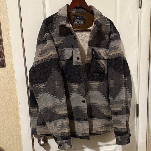 Jachs Ny Other - Jachs NY Black and Gray Aztec Jacket